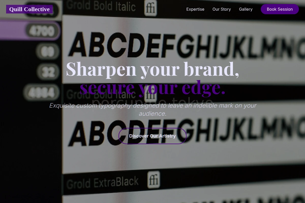 Razor Typography