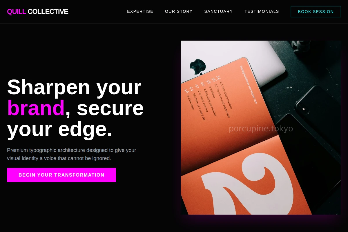 Distinct Typography