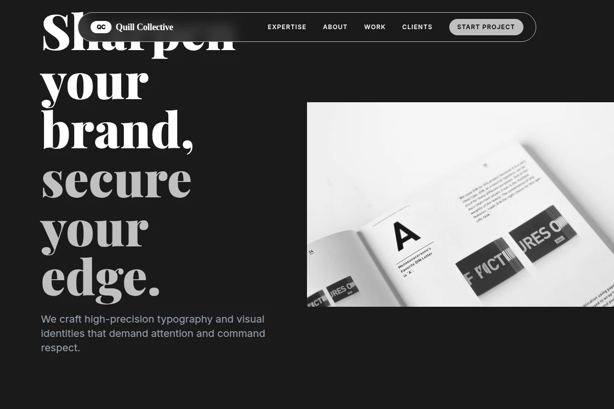 Edge Typography
